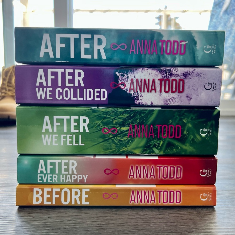 Entire After book series by Anna Todd